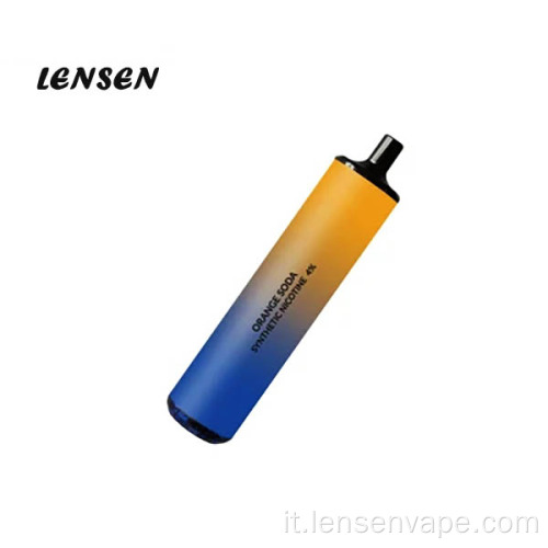 Batteria da 800 mAh Lensen 9,6 ml di vaporizzazione usa e getta